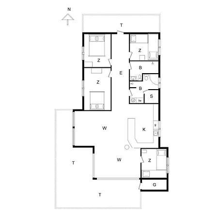 Casa de Férias Bl481-pandrup-rodhusparken-10